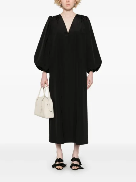 Rochie midi The Row până la genunchi de costum negru