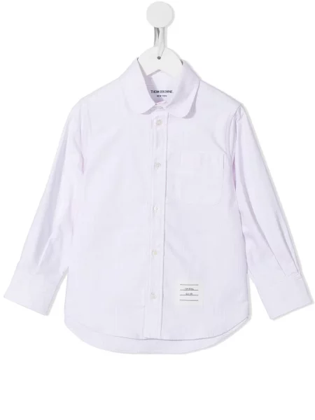 Dětska košile Thom Browne růžová