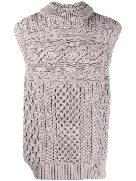 Kamizelka Robyn Lynch wełniana szara