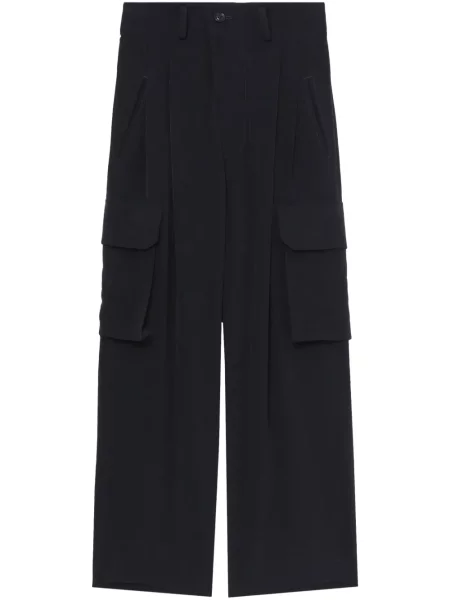 Pantaloni cargo Y's plisate negru