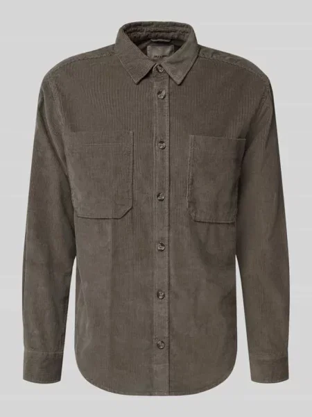 Koszula casualowa o luźnym kroju z czystej bawełny model ‘ALP’ Only & Sons