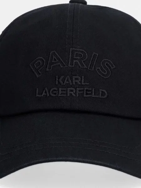 Karl Lagerfeld șapcă pentru bărbați din negru