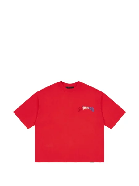 Tricou Godspeed cu imagine roșu
