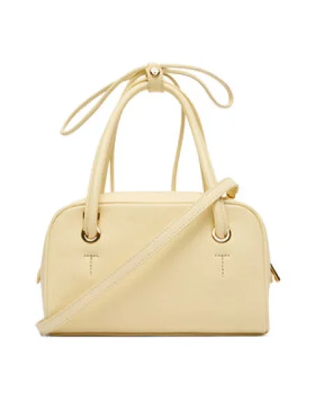 Ročna torba Furla Poppy Mini CN Svetlo rumena