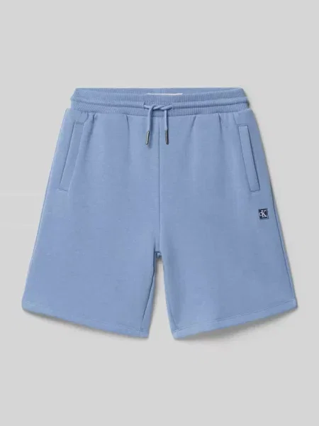 Szorty dresowe o kroju regular fit z mieszanka bawełny Calvin Klein Jeans