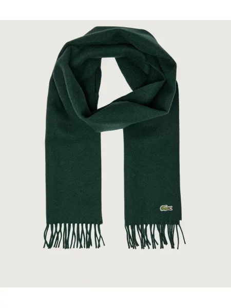 Lacoste gyapjú sál zöld