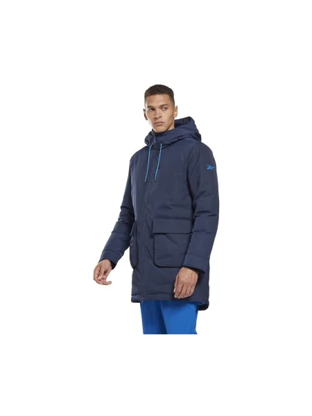 Geacă cu puf Reebok Sport albastru