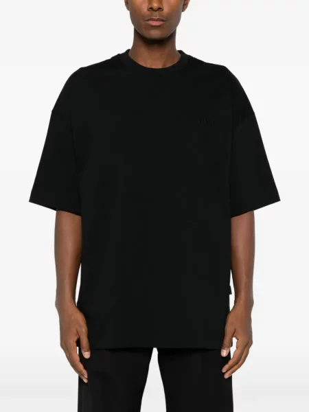 Scurt tricou Juun.j cu imagine negru