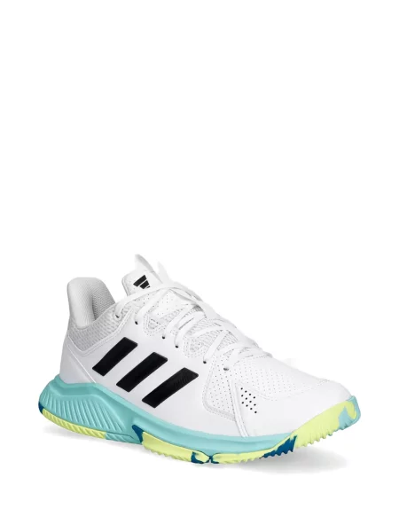 Бягане панталон Adidas на платформе с принт розово