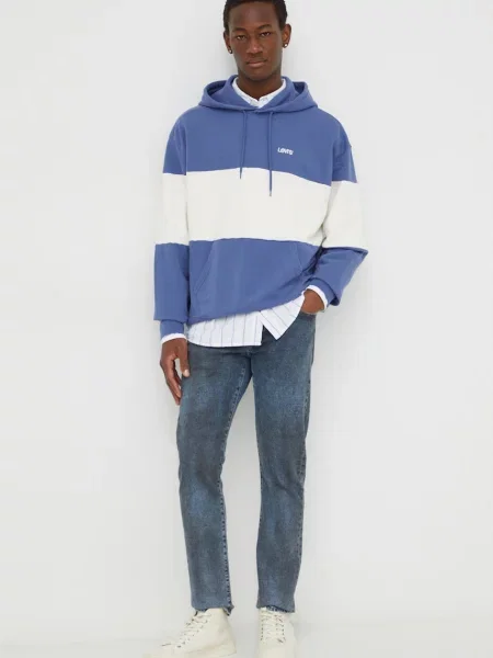 Levi's slim kavbojke SLIM TAPER modra
