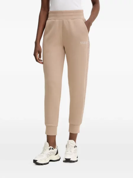 Pantaloni Guess din dantelă alergare