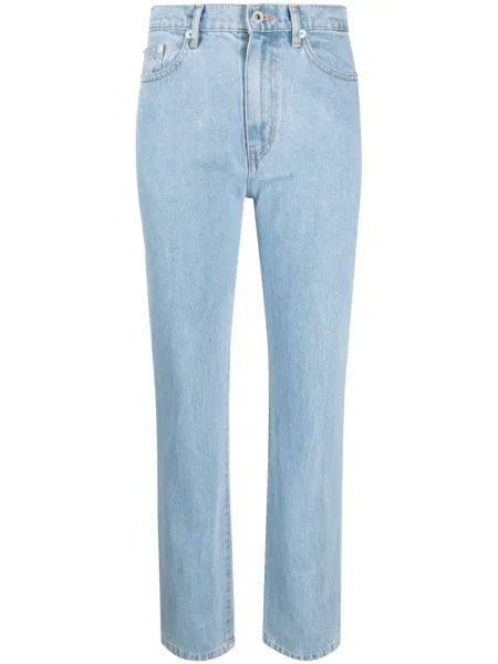 Blugi drepți Kenzo albastru