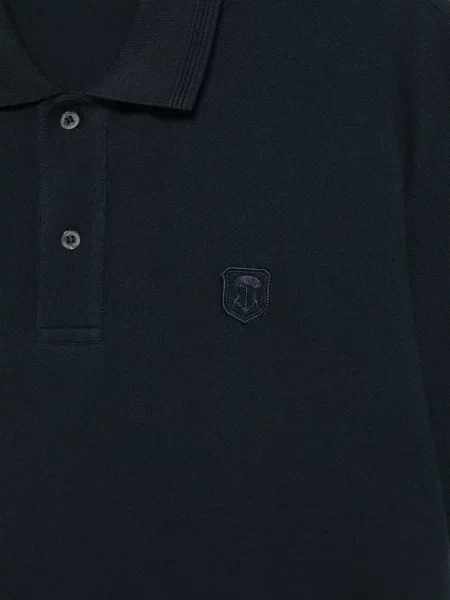 Polo Corneliani cu autograf albastru