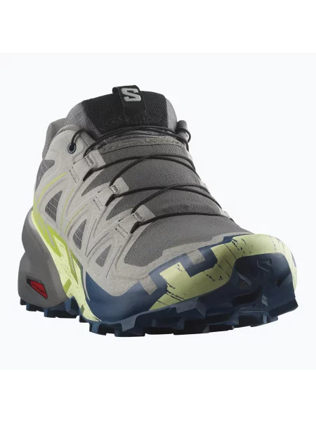 Бігові кросівки Salomon Speedcross 6 castlerock/lime cream/poseidon
