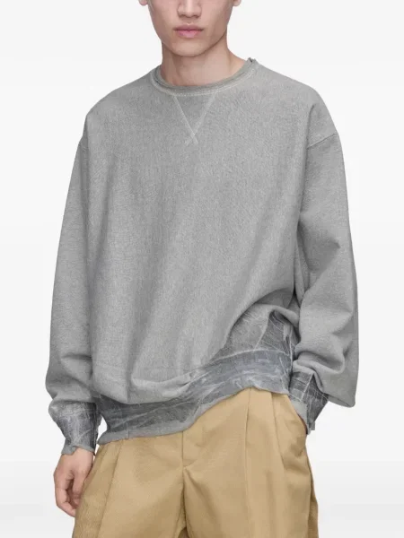 Hanorac Maison Margiela lung gri