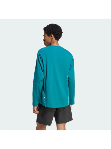 ADIDAS ORIGINALS Tričko LFC TEAMGEIST modrozelená biela