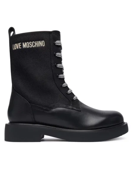 LOVE MOSCHINO Trzewiki czarny