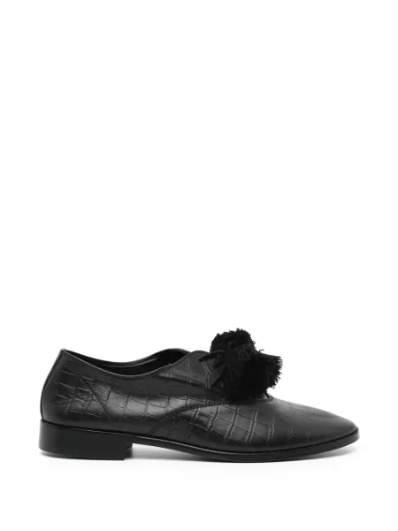 Półbuty Midorikawa z twillu czarne