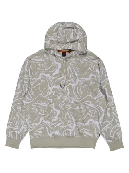 Hoodie Boss s kapuco bela