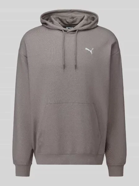 Bluza z kapturem o kroju comfort fit z mieszanki bawełny model ESS ELEVATED' Puma Performance