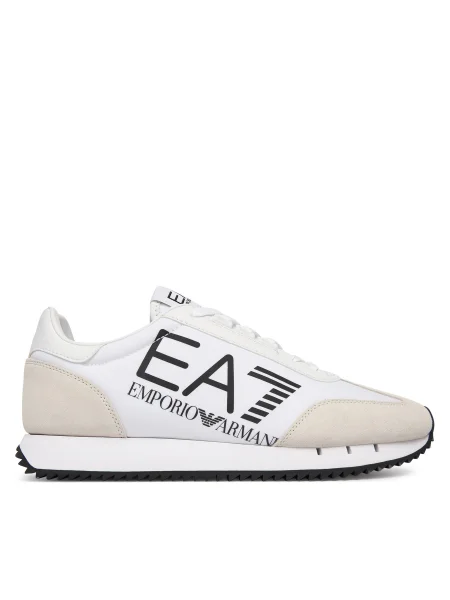 Sneakers Emporio Armani alb