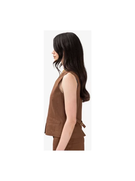 Kamizelka Max Mara Studio brązowa