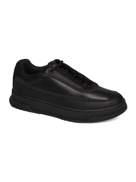 Sneakersy Blauer skórzane czarne