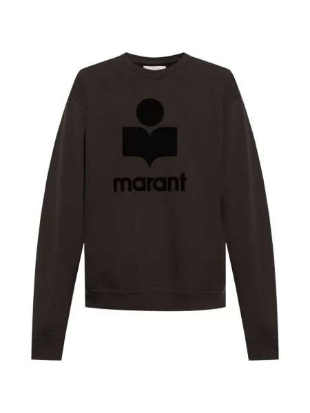 Hanorac Isabel Marant cu imagine maro