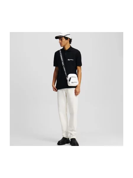 KARL LAGERFELD JEANS Majica / bijela crna