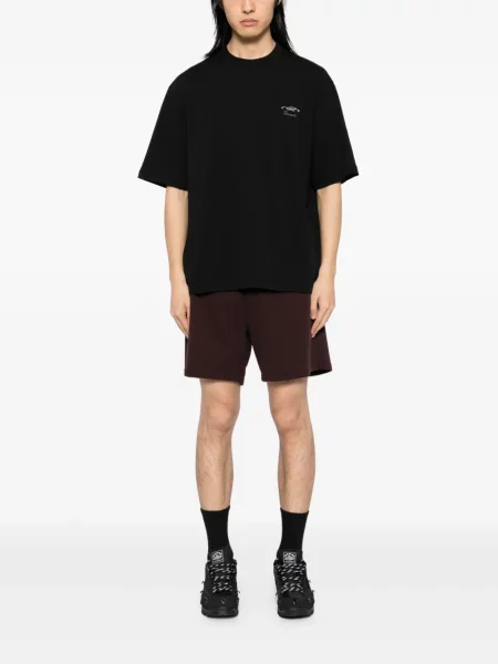 Tricou Riocam cu broderie negru