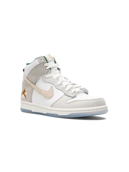 Sneakersy dziecięce Nike Dunk białe