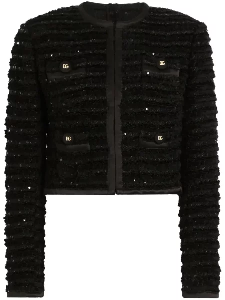 Geacă Dolce & Gabbana negru