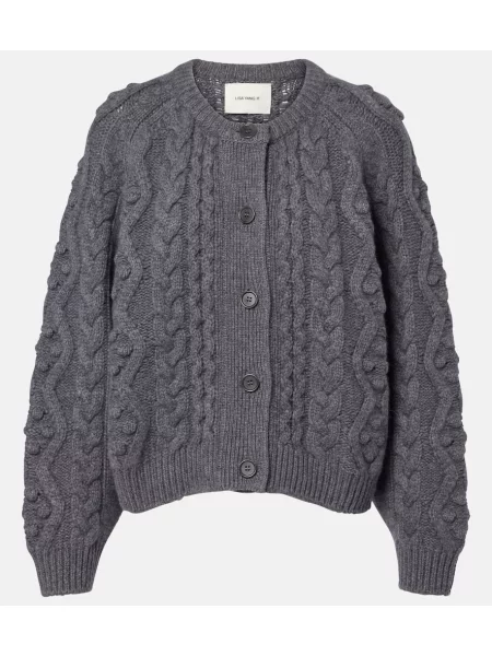 Cardigan Lisa Yang din cașmir gri