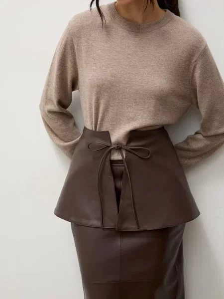 Кожаная юбка Answear.lab