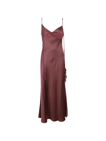 Rochie midi Self-portrait cu model floral roșu