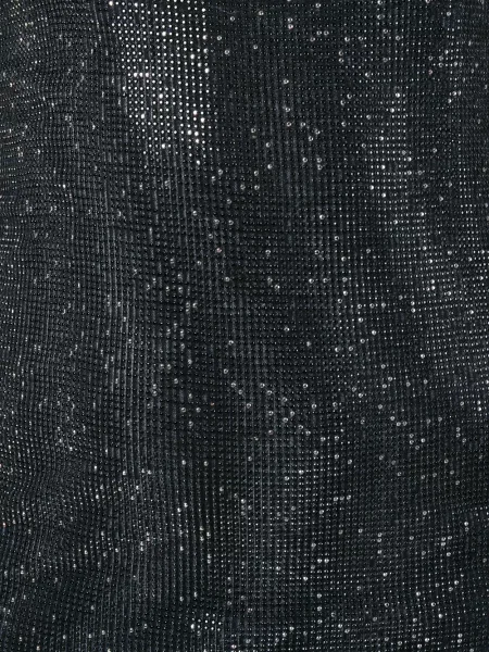 Top Avant Toi cu broderie negru