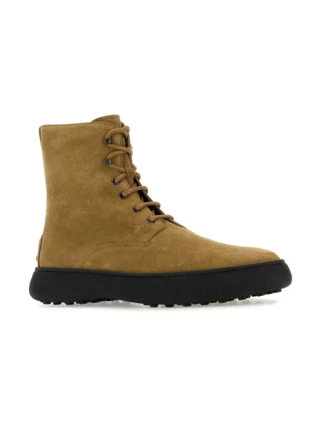 Botki Tod's zamszowe brązowe