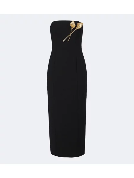 Rochie Carolina Herrera de lână negru