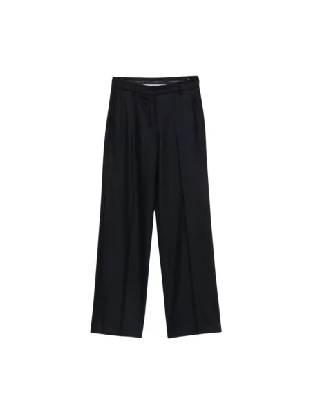 Spodnie Max Mara niebieskie