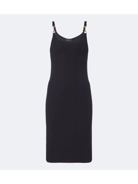 Rochie midi Gucci din jerseu negru