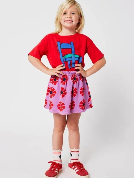 Bobo Choses Dětská sukně Kaleidoscope fialové