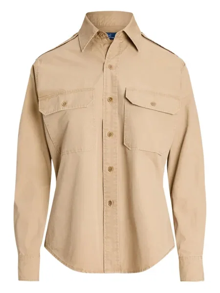 Fular Polo Ralph Lauren plisat tricotate cu imagine albastru