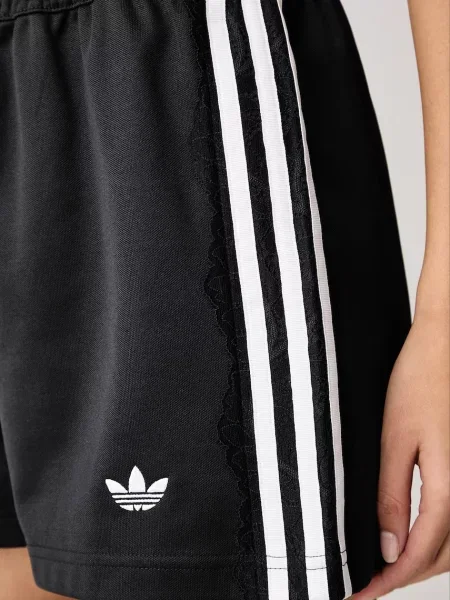 Adidas Originals къс панталон тип анцуг дамски с Lace Injection черно
