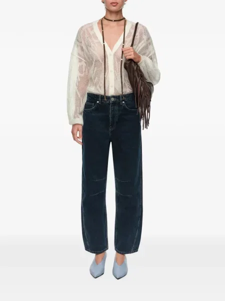 Cardigan Bimba Y Lola de mohair ajurat