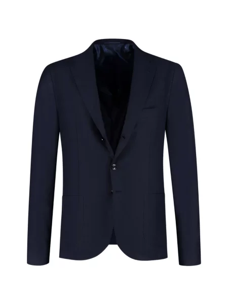 Sacou Kiton cu rever albastru