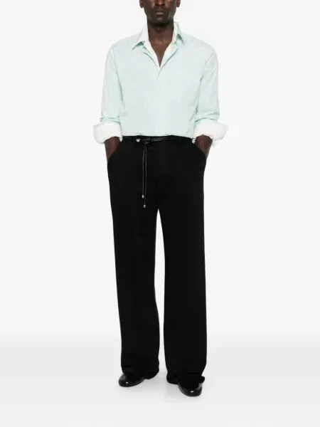 Lung cămașă Tom Ford verde