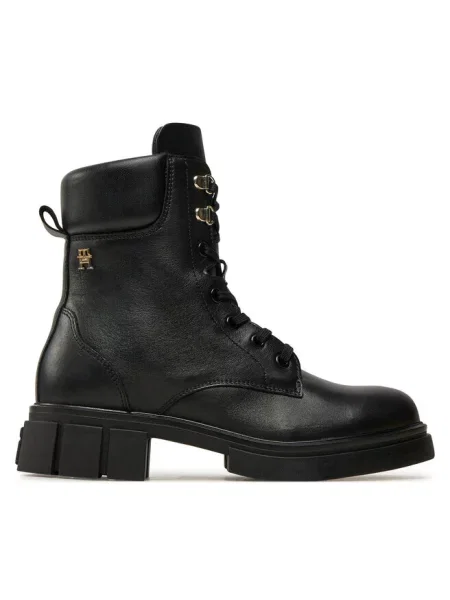 Trapery Tommy Hilfiger czarne