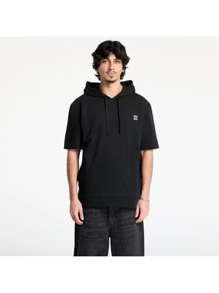 Tricou Hugo Boss Devon Hooded T-Shirt Black S negru