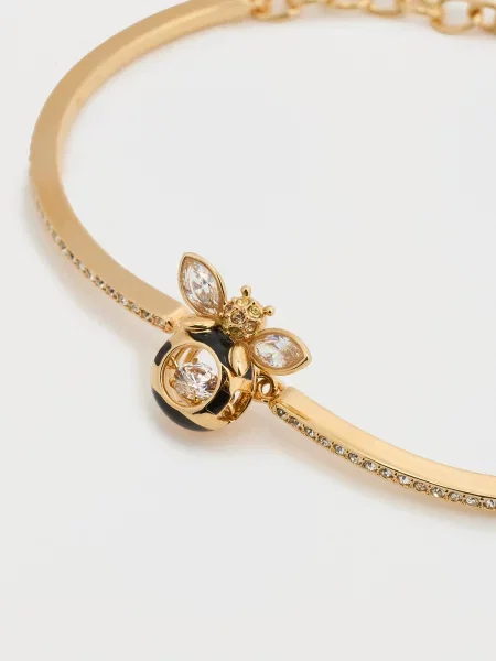 Swarovski Zapestnica zlata / črna bela