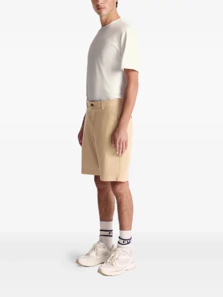 Pantaloni scurți Fusalp din țesătură twill maro